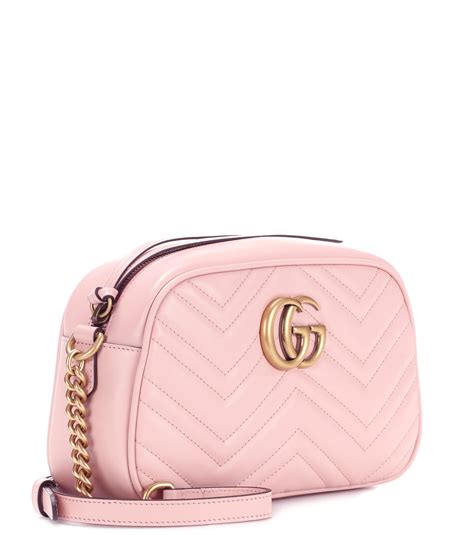 gucci marmont crossbody pink|gucci gg marmont shoulder bag.